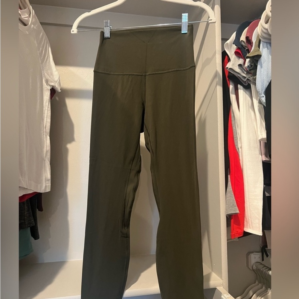 Olive Green Women's leggings